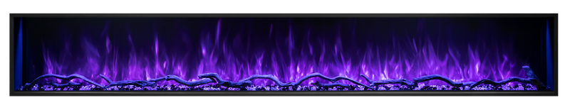 Modern Flames Landscape Pro 96-in Slim Built-In Electric Fireplace