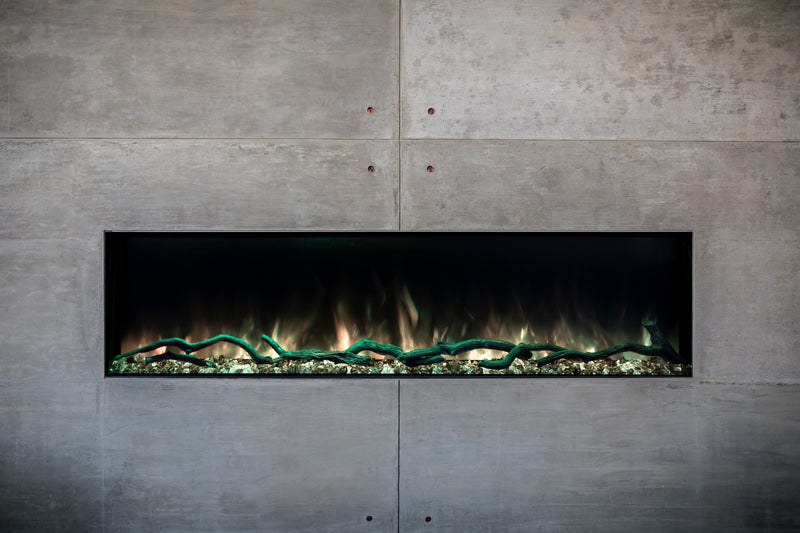 Modern Flames Landscape Pro 44-in Slim Built-In Electric Fireplace