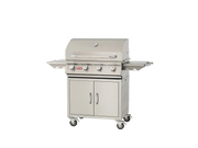 Bull Lonestar Select 30-in 4-Burner Built-in Propane Gas Grill