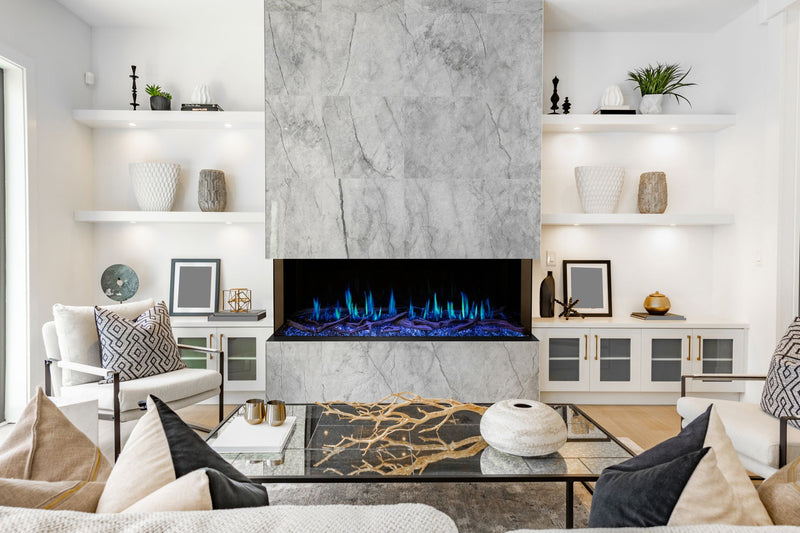 Modern Flames Orion 60-in Multi Heliovision Linear Electric Fireplace