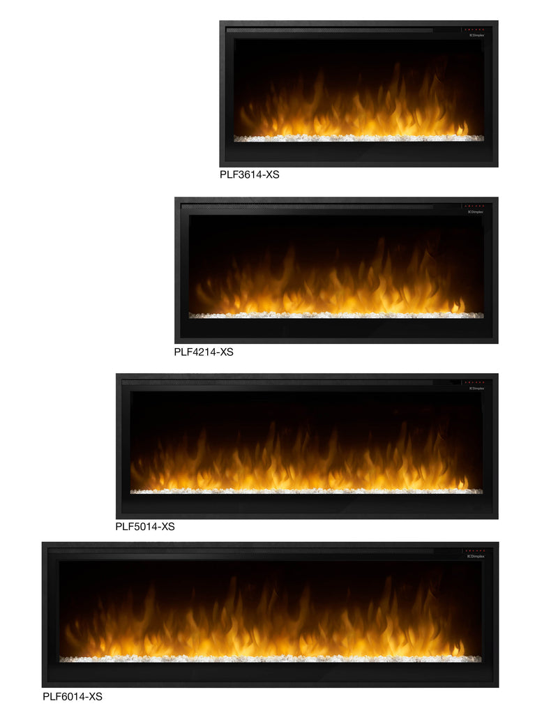 Dimplex Slim 50-in Multi-Fire Electric Fireplace