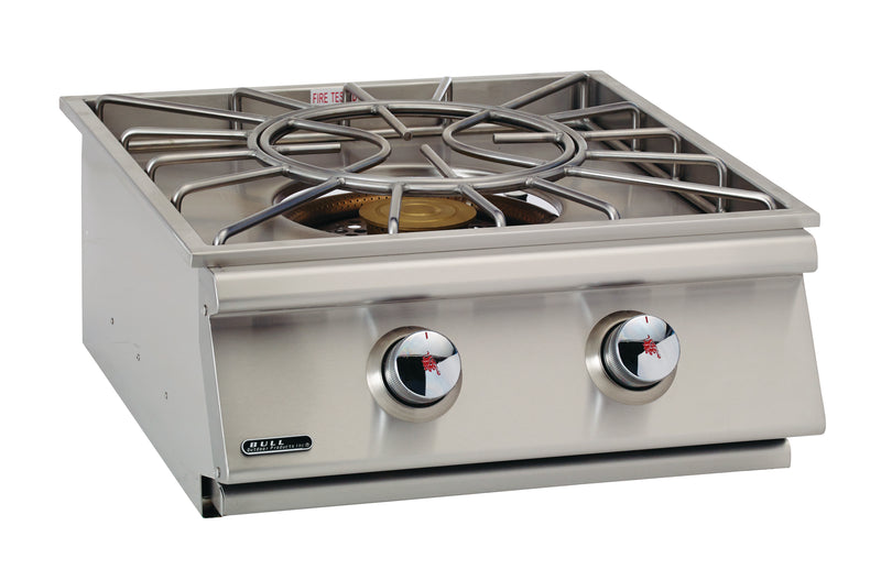 Bull Slide-in Stainless Steel Propane Gas Power Burner w/ Lid