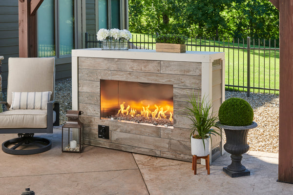 Outdoor GreatRoom Ready-to-Finish Fireplace