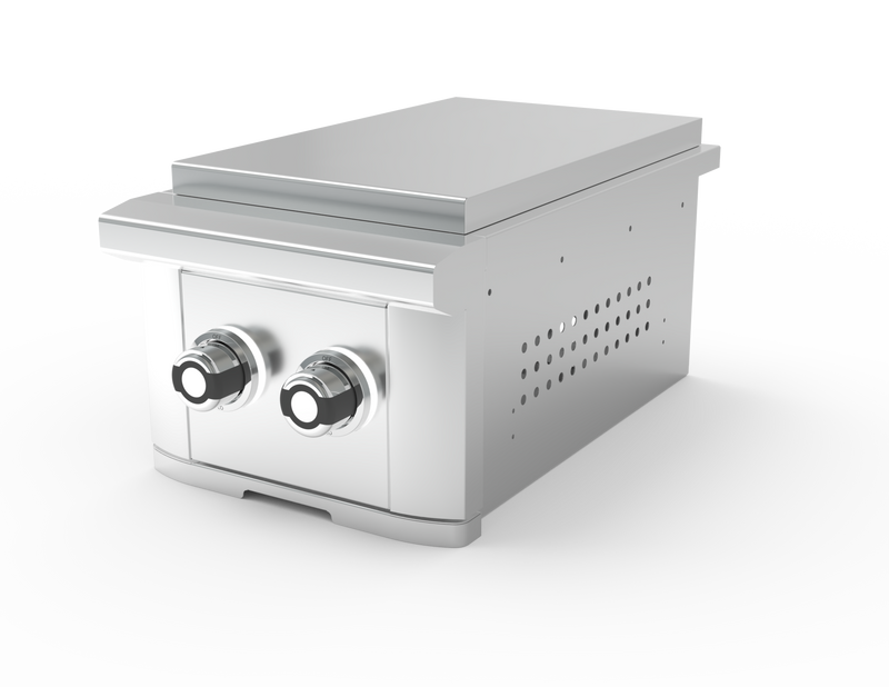 Wildfire Ranch PRO Stainless Steel Gas Propane Double Side Burner