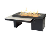 Outdoor GreatRoom Uptown 65-in Linear Gas Fire Table in Seashell