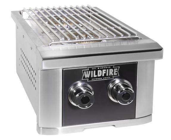 Wildfire Ranch PRO Stainless Steel Gas Propane Double Side Burner