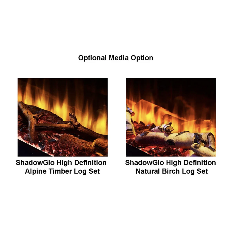 SimpliFire Scion Clean 55-in Linear Electric Fireplace
